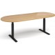 Elev8 Touch Adjustable Radial End Boardroom Table